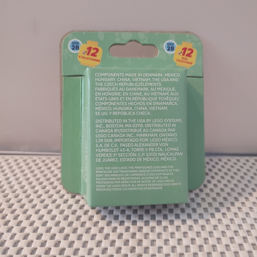 Lego 71051 Peacock Costume #1 Minifigures Series 28 NWT Building Toy Set - Picture 3 of 3